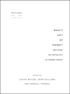 cover image of What's Left of Theory?